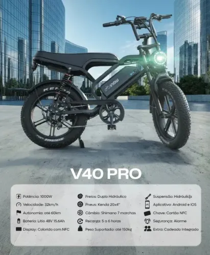 Bike Elétrica Inow V40 Pro
