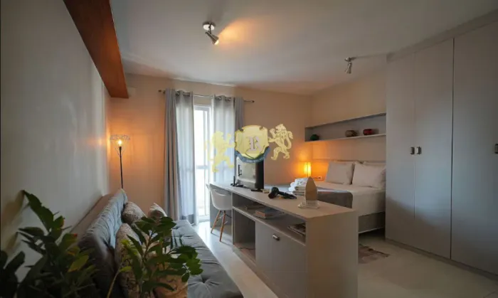 Flat de 1 quarto para venda na República - Condomínio Vibe