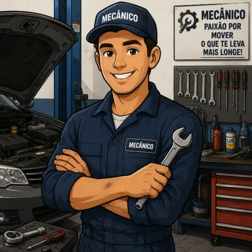 Precisa se de auxiliar de mecânico de automóveis linha leve