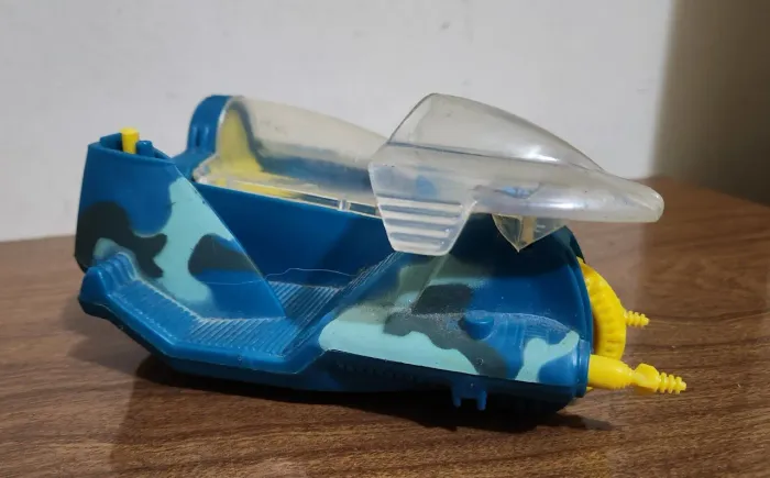 Carrinho Miniatura Turbocycle SOS Comandos Gulliver Anos 80
