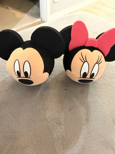 Mickey e Minie para antena de carro