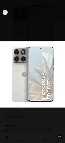 Moto Edge 70 512GB 12GB RAM | Lacrado | Nota Fiscal | Cloud Swarovski