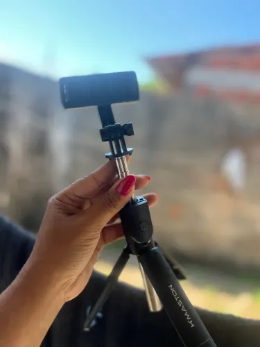 Tripé de mesa Hamaston com controle