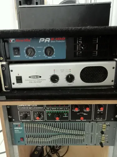 Potência Voxman pa 5000 e Newvox pa 2400