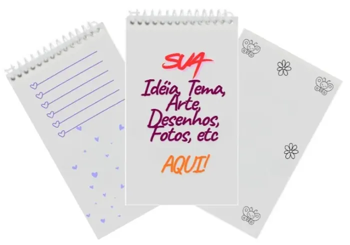 Bloquinhos ou Blocos de Papel Personalizados
