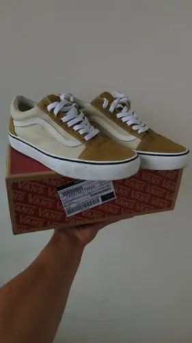 Tênis Vans Old Skool Vintage 2-tone Bege Brown