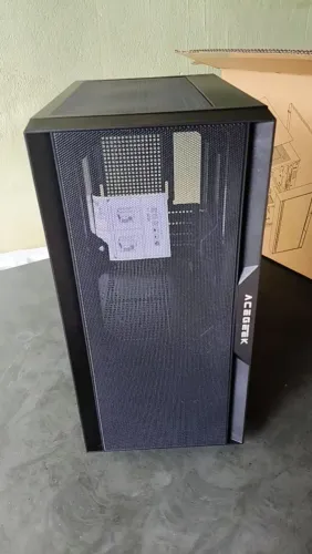 GABINETE GAMER ACEGEEK STRATUS MESH (VIDRO TEMPERADO) - NOVO