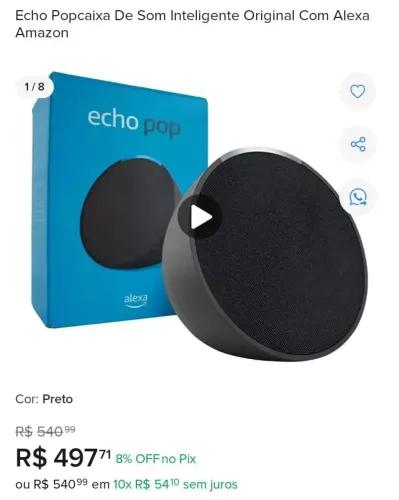 Alexa inteligente 5 geração