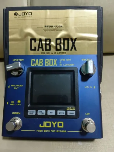 Pedal Joyo Cab Box R-08 (Estado de Novo - Divido No Cartão)