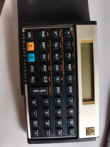 Calculadora HP profissional relíquia