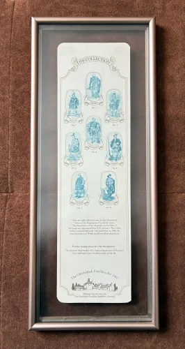 Quadro histórico de encarte do Whisky 