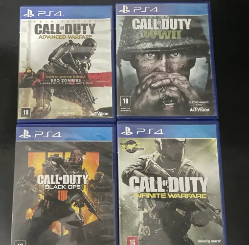 Lote PS4 Call Of Duty