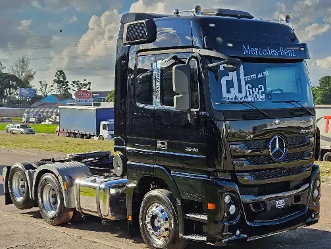 Mb Actros 2546 6x2 Ano 2020 Cabine Mega Space Automático Ar Condicionado Interna Nova TOP