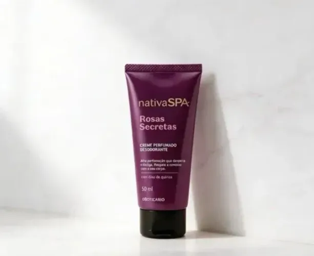 Hidratante corporal rosas secretas 50ml NativaSpa o boticario