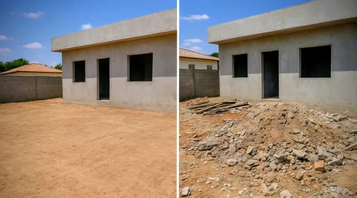 Limpeza pós obra | Remoção de metralha | demolição | limpeza pesada