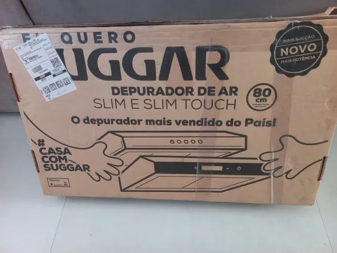Depurador Suggar Slim Touch 80 cm