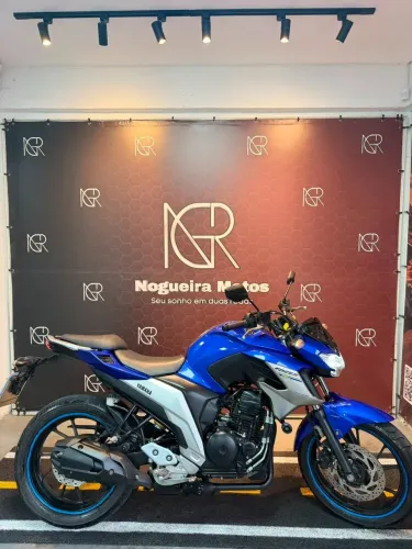 NOGUEIRA MOTOS YAMAHA FZ25 FAZER ABS AZUL 2021