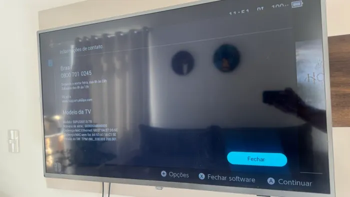 Smart TV Philips 50 polegadas 