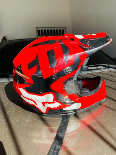 Capacete fox VF1 + Óculos 