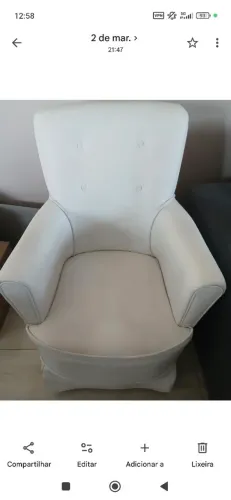 Poltrona de amamentação