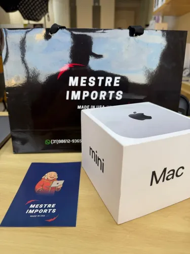 MAC MINI M6 24 DE RAM 512 GB (NOVO) LOJA FÍSICA - DISTRIBUIDOR