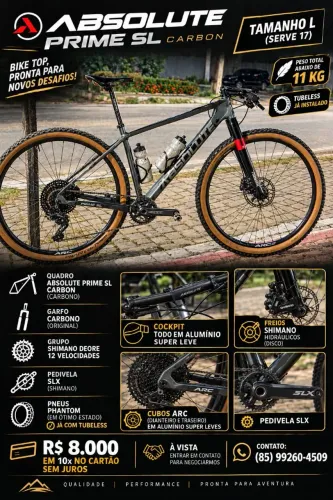 Bike absolute prime SL carbon
