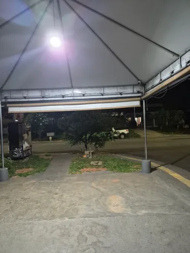 Tenda Piramidal 4,50x 4,50 Estrutura Aço Galvanizado!