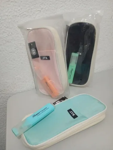 Estojo com marca texto itk