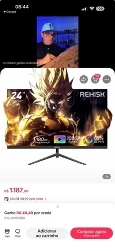 Monitor ? gamer 24 polegadas Full HD