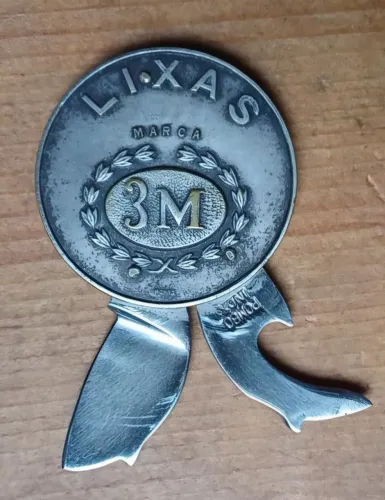 Antigo canivete Lixas 3M - Minnesota Manufatureira e Mercantil Ltda