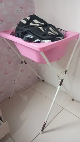Banheira com suporte