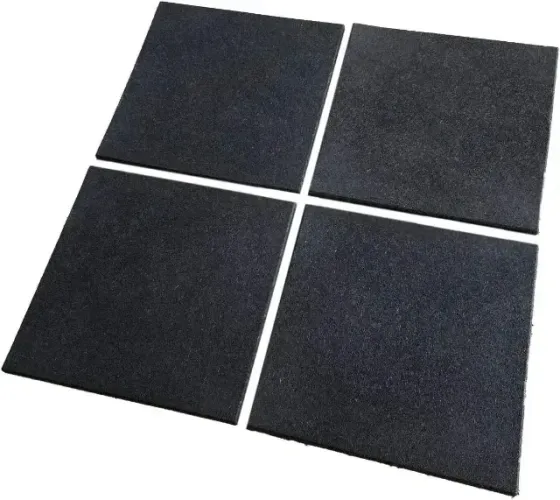 Piso Emborrachado 50x50cm (15mm) - Cross Fit