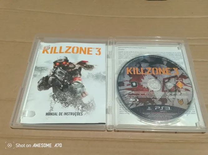 Killzone 3 PS3 - Edição Ouro Favoritos - Completo + Manual+Capa ,Original 