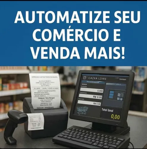Sistema de vendas PDV. PROMOÇÃO. SOMENTE HJ