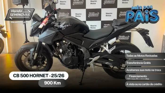 SEMINOVA - CB 500 HORNET 25/26