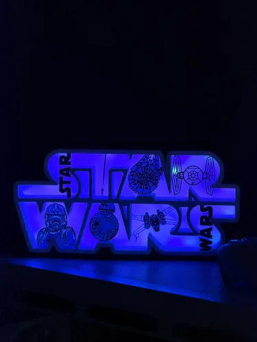 LUMINÁRIA STAR WARS
