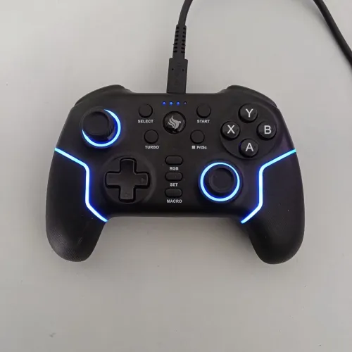 Controle Gamer Pichau Glower Hall Pro, compatível com Switch, PC, PS3 e Android Semi novo