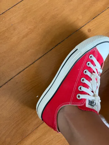  Tênis Unissex Converse Original Chuck Taylor All Star Vermelho