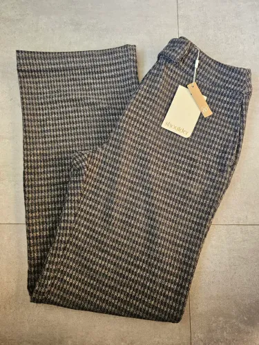 Calça Alfaiataria Shoulder Pied de Poule