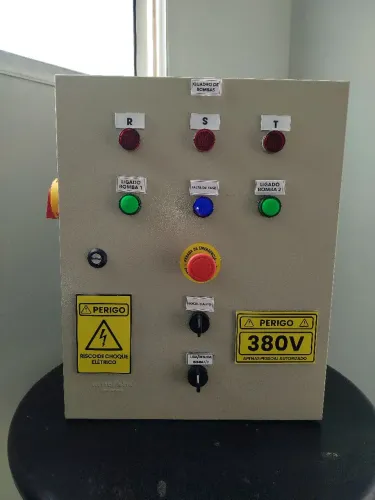 Quadro com revezamento de bombas para condomínio