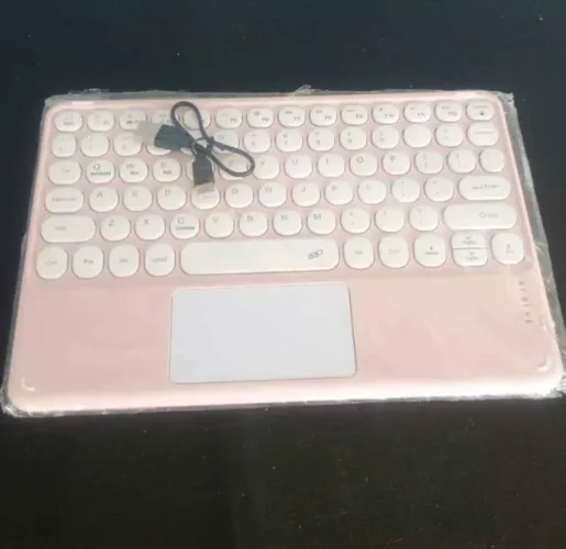 Teclado rosa