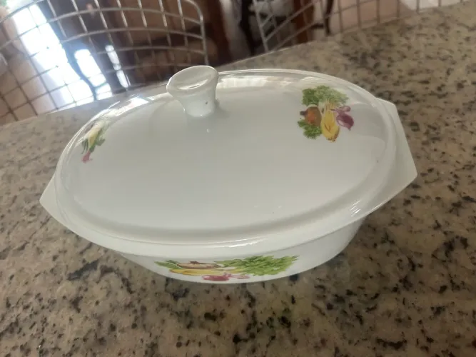 Sopeira de Porcelana Calorama - Décor Legumes