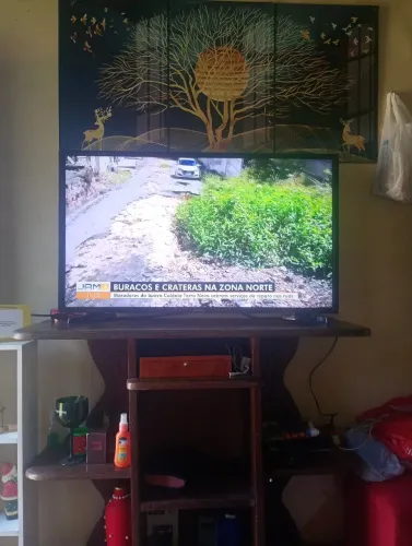 Tv 43 polegadas smart 4k controle, Samsung 