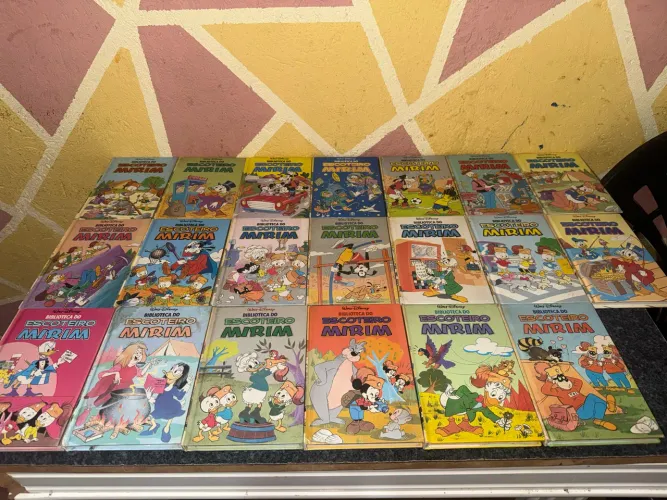 Coleção de livros escoteiros