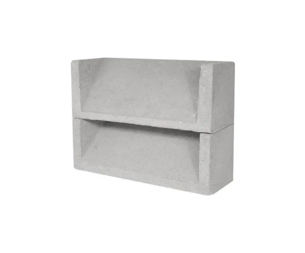 COBOGÓ EM CONCRETO RÚSTICO PA0RA GALPÕES 0,20x0,14x0,39
