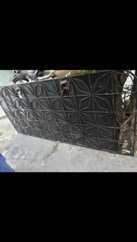 Portão com chapa
