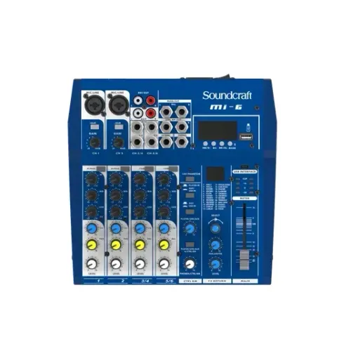 Mesa de Som Soundcraft MI-6