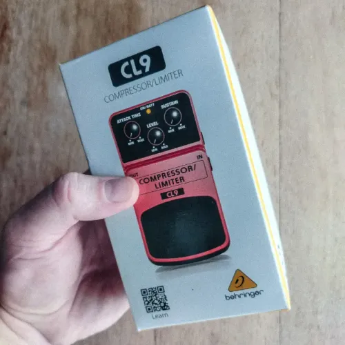Pedal Compressor/limiter Behringer Cl9 Em Excelente Estado
