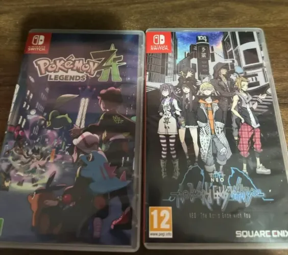 Pekemon e the world end with us 2 para Nintendo Switch
