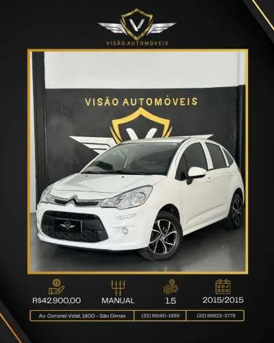 Citroen C3 Attra/origine Pack 1.5 Flex 8V 5P MEC 2015